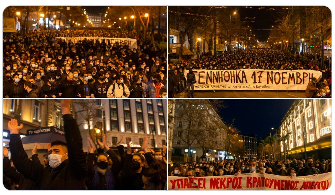 Police brutality and censorship: Greeks criticising government suppressed online and on the streets
