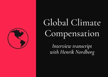 Transcript: Global Climate Compensation post image